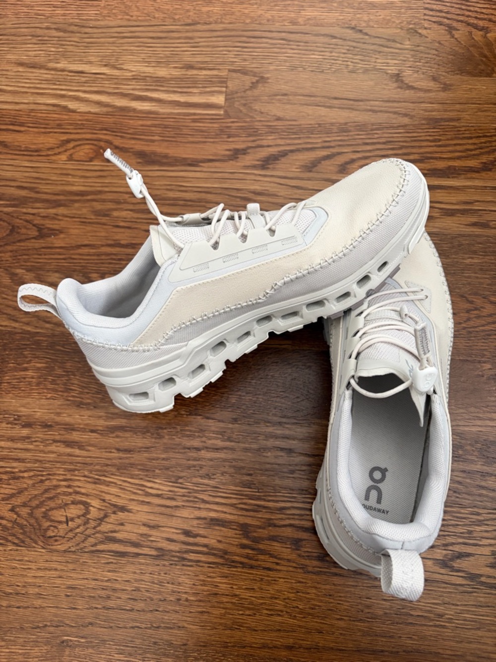 On Running Cloudaway 2 Water Repellent Women's Shoes — Sand/Ice - Picture 2 of 10